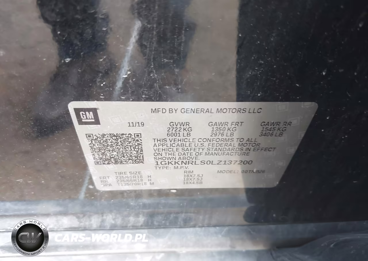 2020 GMC Acadia Fwd Sle VIN:1GKKNRLS0LZ137200 - 9