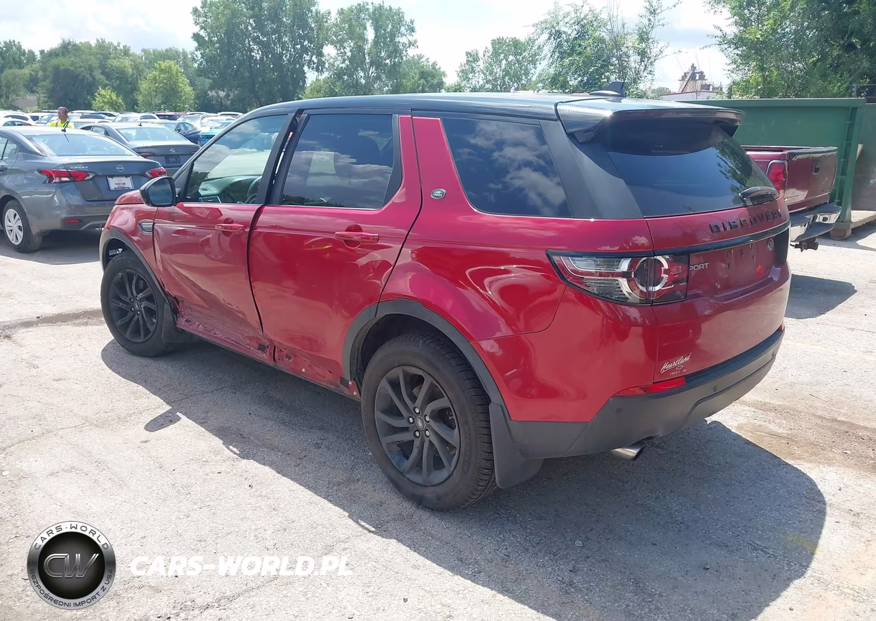 2016 Land Rover Discovery Sport Hse VIN:SALCR2BG1GH623835 - 3