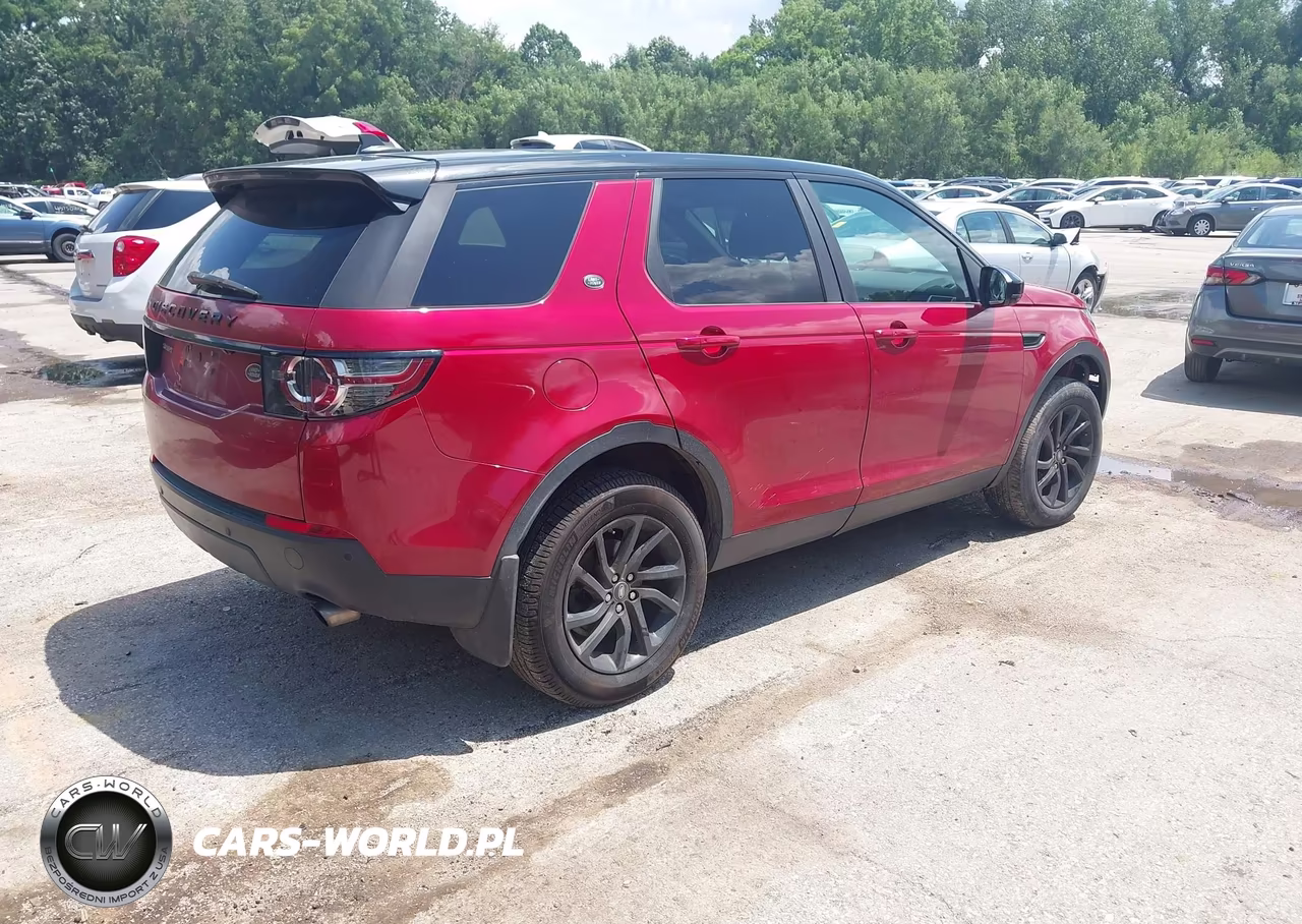 2016 Land Rover Discovery Sport Hse VIN:SALCR2BG1GH623835 - 4