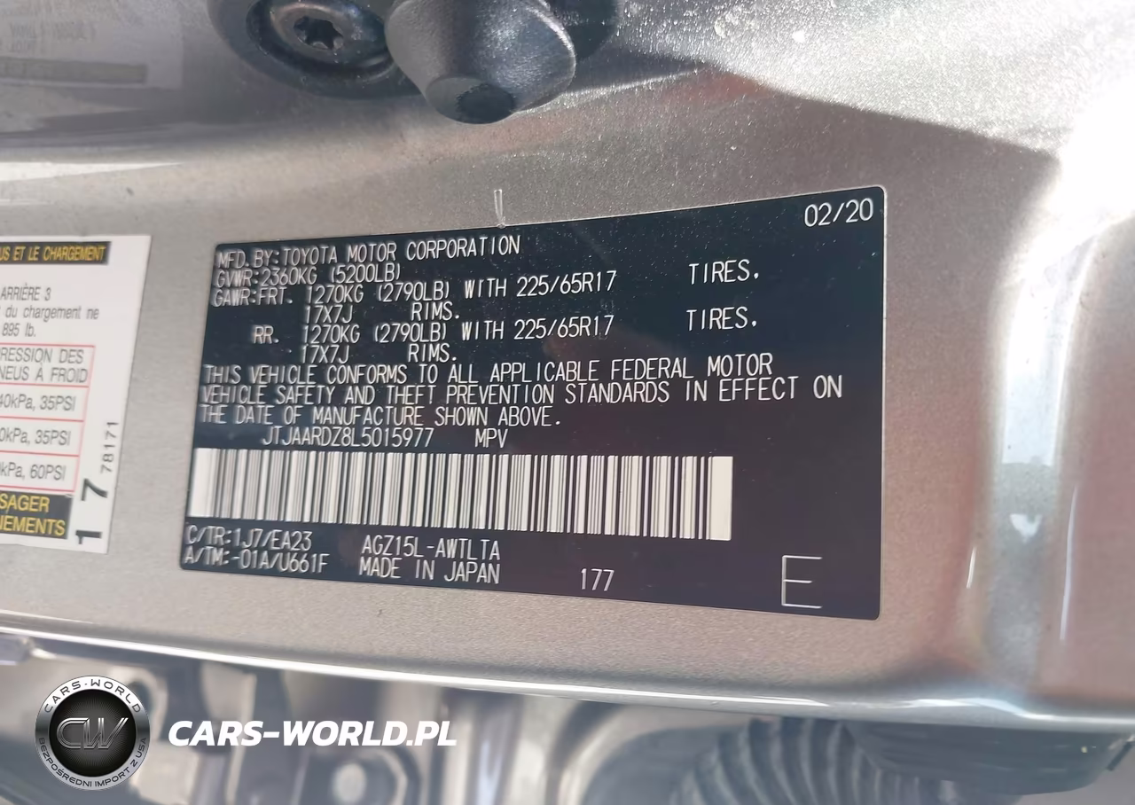 2020 Lexus Nx 300 Base VIN:JTJAARDZ8L5015977 - 9