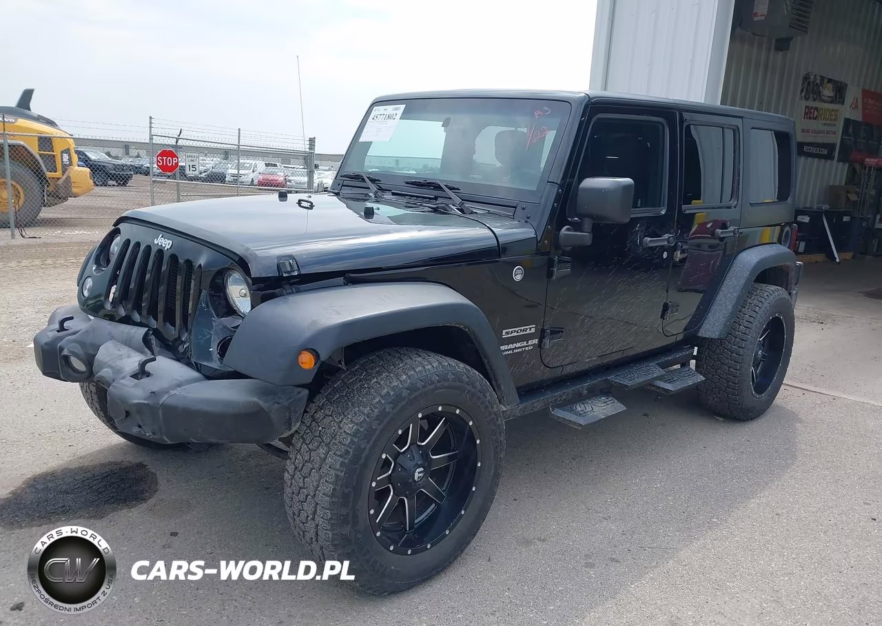 2016 Jeep Wrangler Unlimited Sport VIN:1C4BJWDG5GL243442 - 2