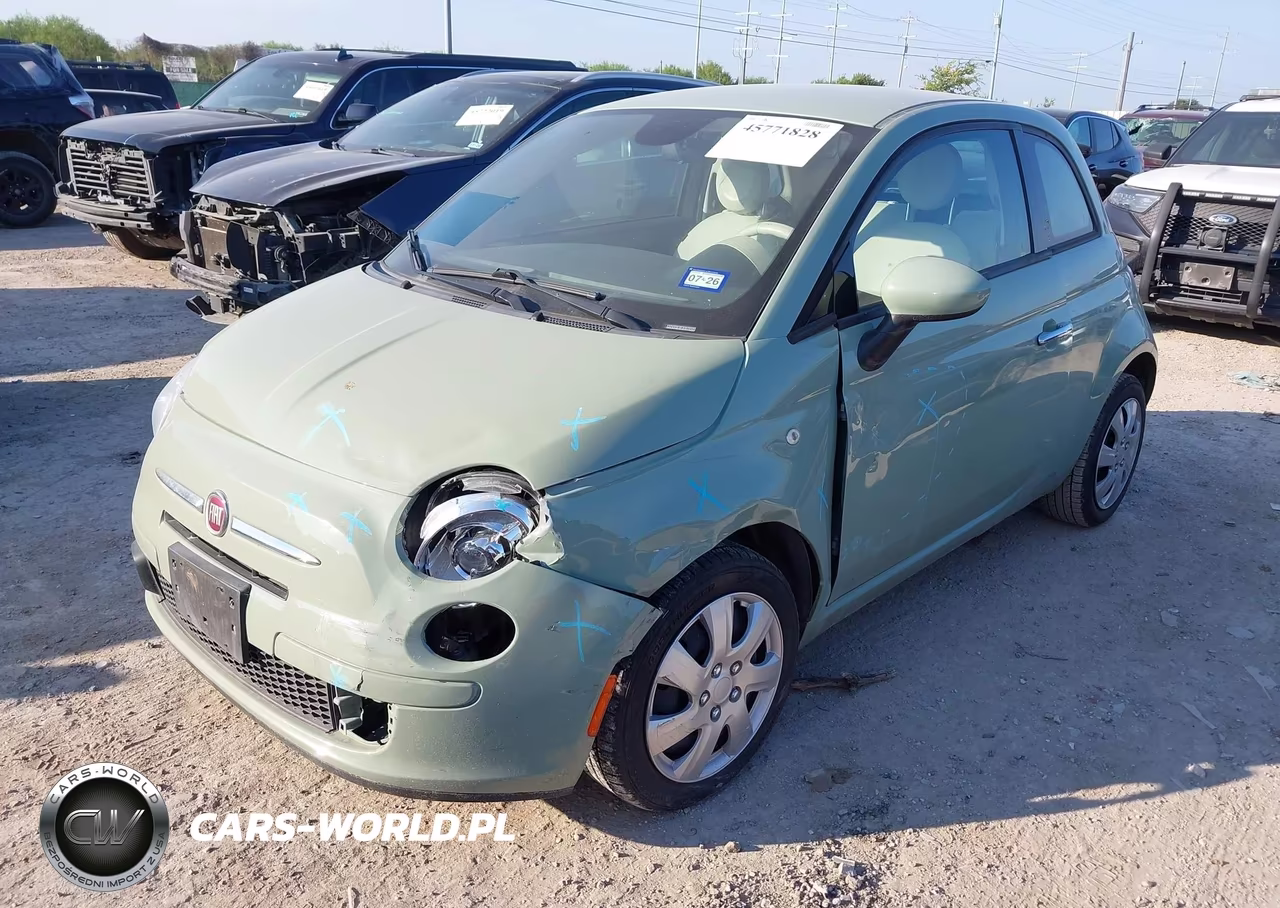 2014 Fiat 500 Pop VIN:3C3CFFAR9ET262688 - 2