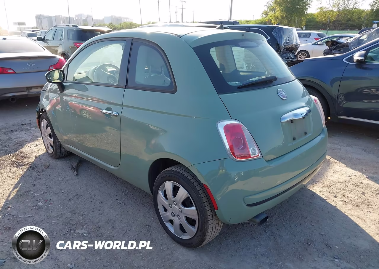 2014 Fiat 500 Pop VIN:3C3CFFAR9ET262688 - 3