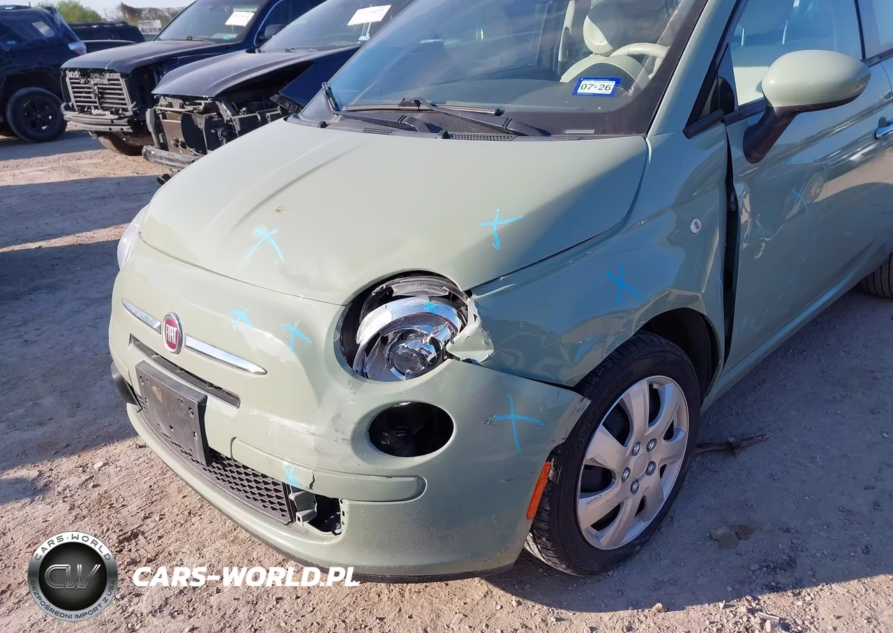 2014 Fiat 500 Pop VIN:3C3CFFAR9ET262688 - 6
