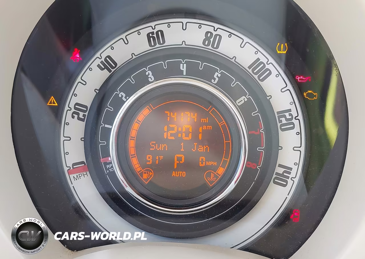 2014 Fiat 500 Pop VIN:3C3CFFAR9ET262688 - 7