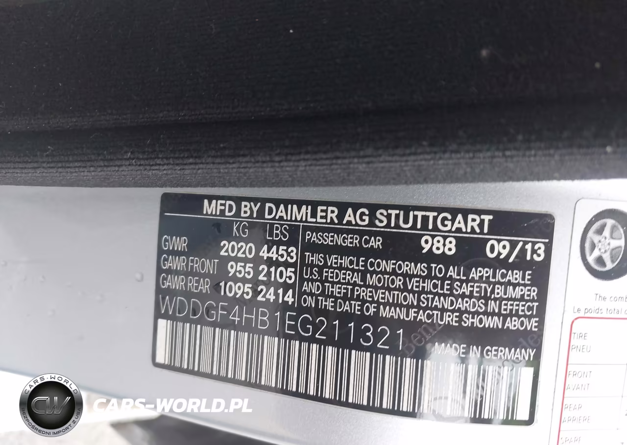 2014 Mercedes-Benz C 250 Sport VIN:WDDGF4HB1EG211321 - 9