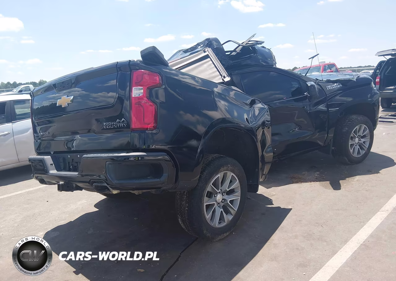 2021 Chevrolet Silverado 1500 4Wd Short Bed High Country VIN:3GCUYHED8MG431871 - 4