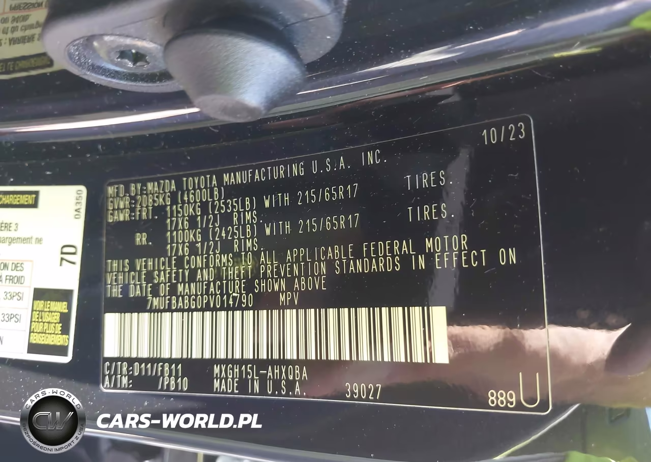 2023 Toyota Corolla Cross Hybrid S VIN:7MUFBABG0PV014790 - 9