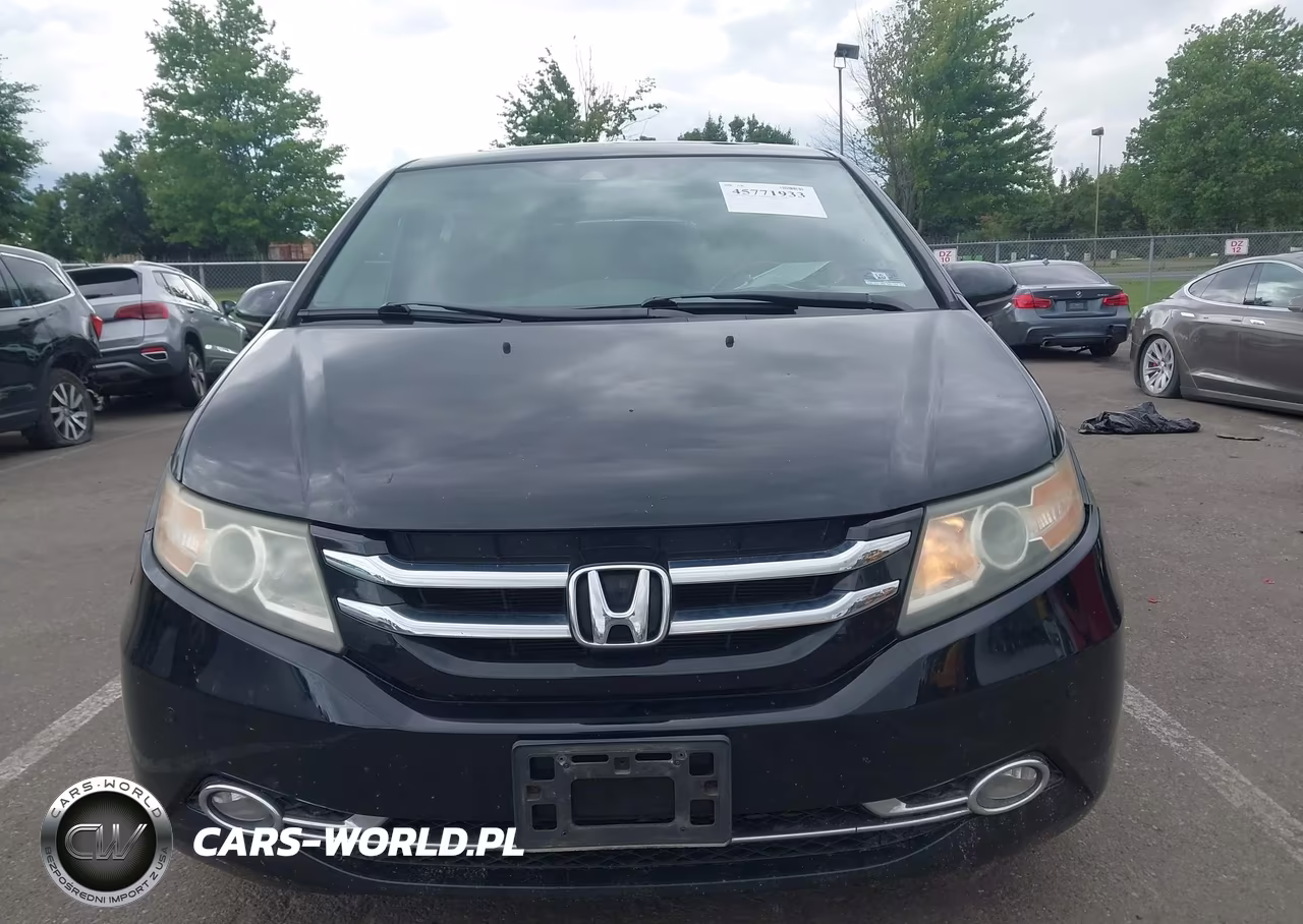2014 Honda Odyssey Touring-Touring Elite VIN:5FNRL5H97EB025971 - 12