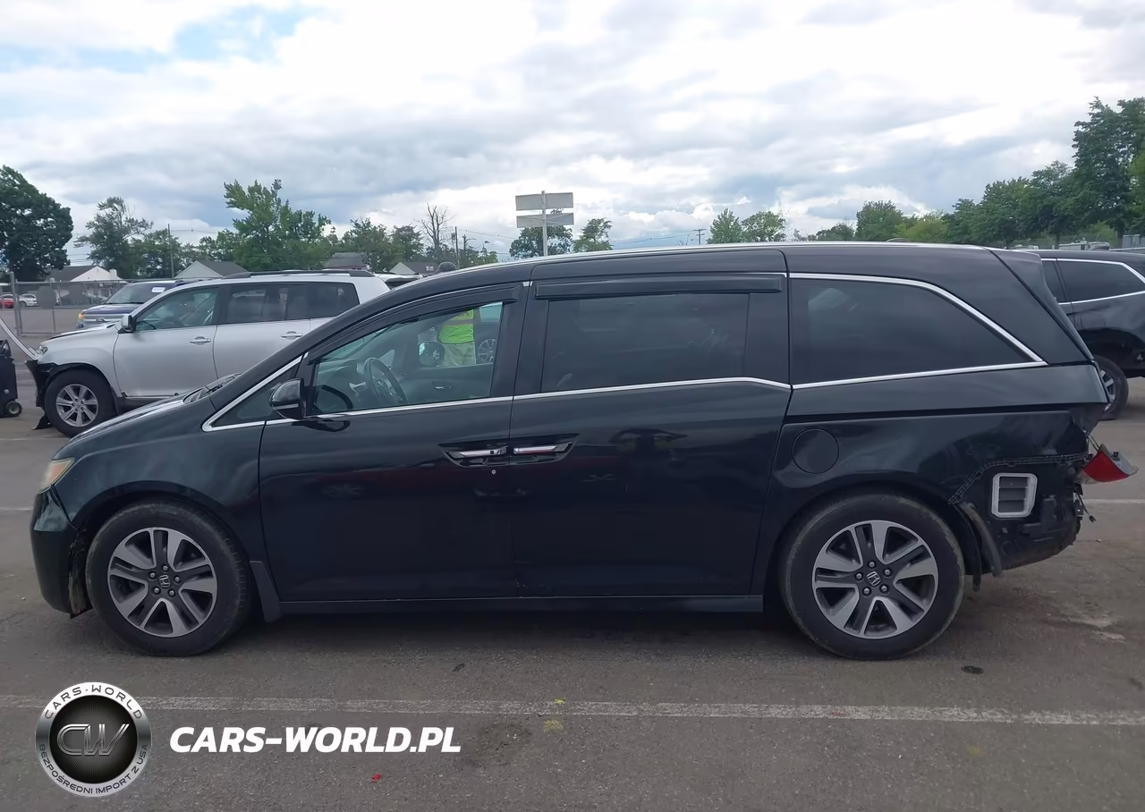 2014 Honda Odyssey Touring-Touring Elite VIN:5FNRL5H97EB025971 - 14