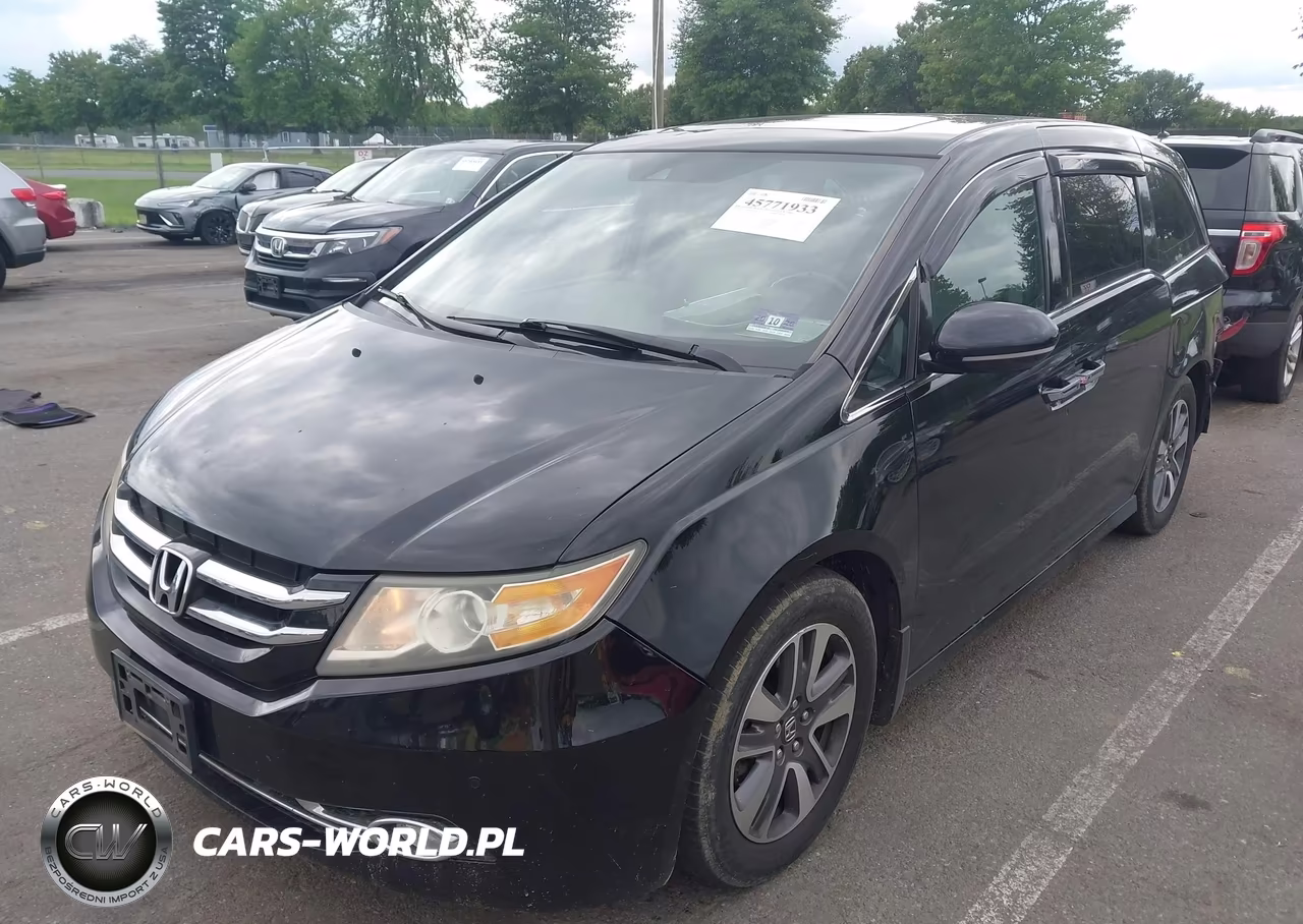 2014 Honda Odyssey Touring-Touring Elite VIN:5FNRL5H97EB025971 - 2