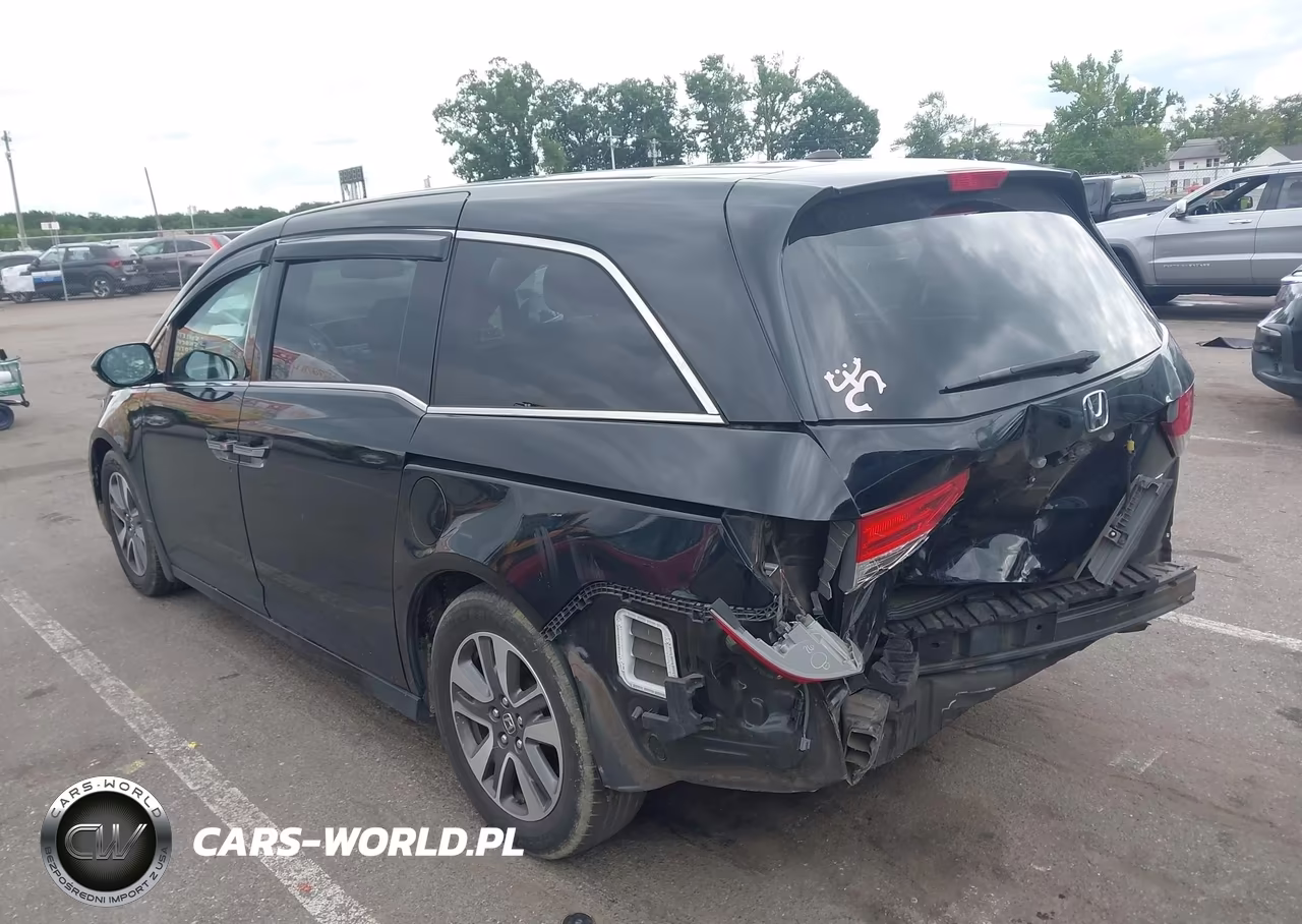 2014 Honda Odyssey Touring-Touring Elite VIN:5FNRL5H97EB025971 - 3