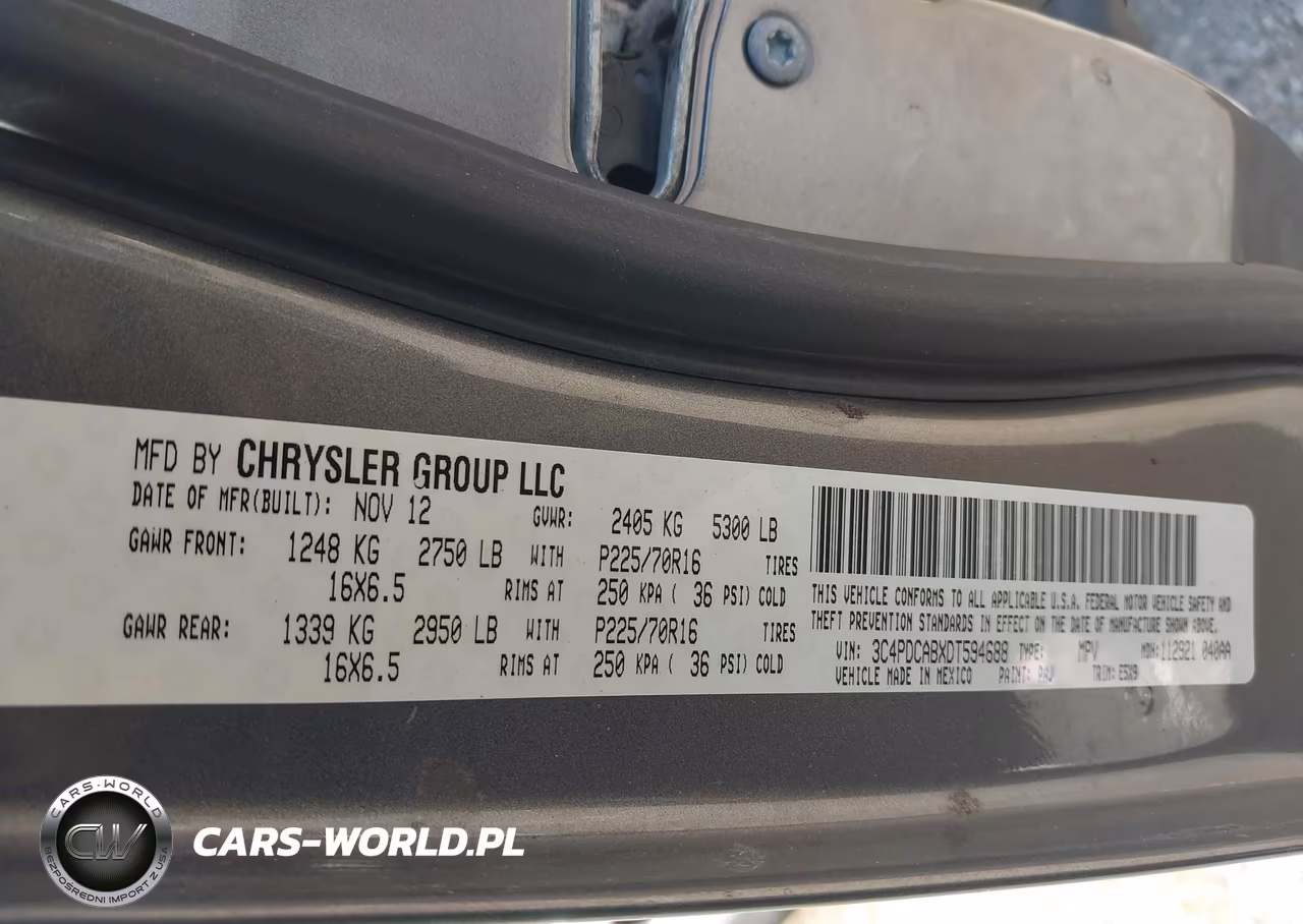 2013 Dodge Journey American Value Pkg VIN:3C4PDCABXDT594688 - 9