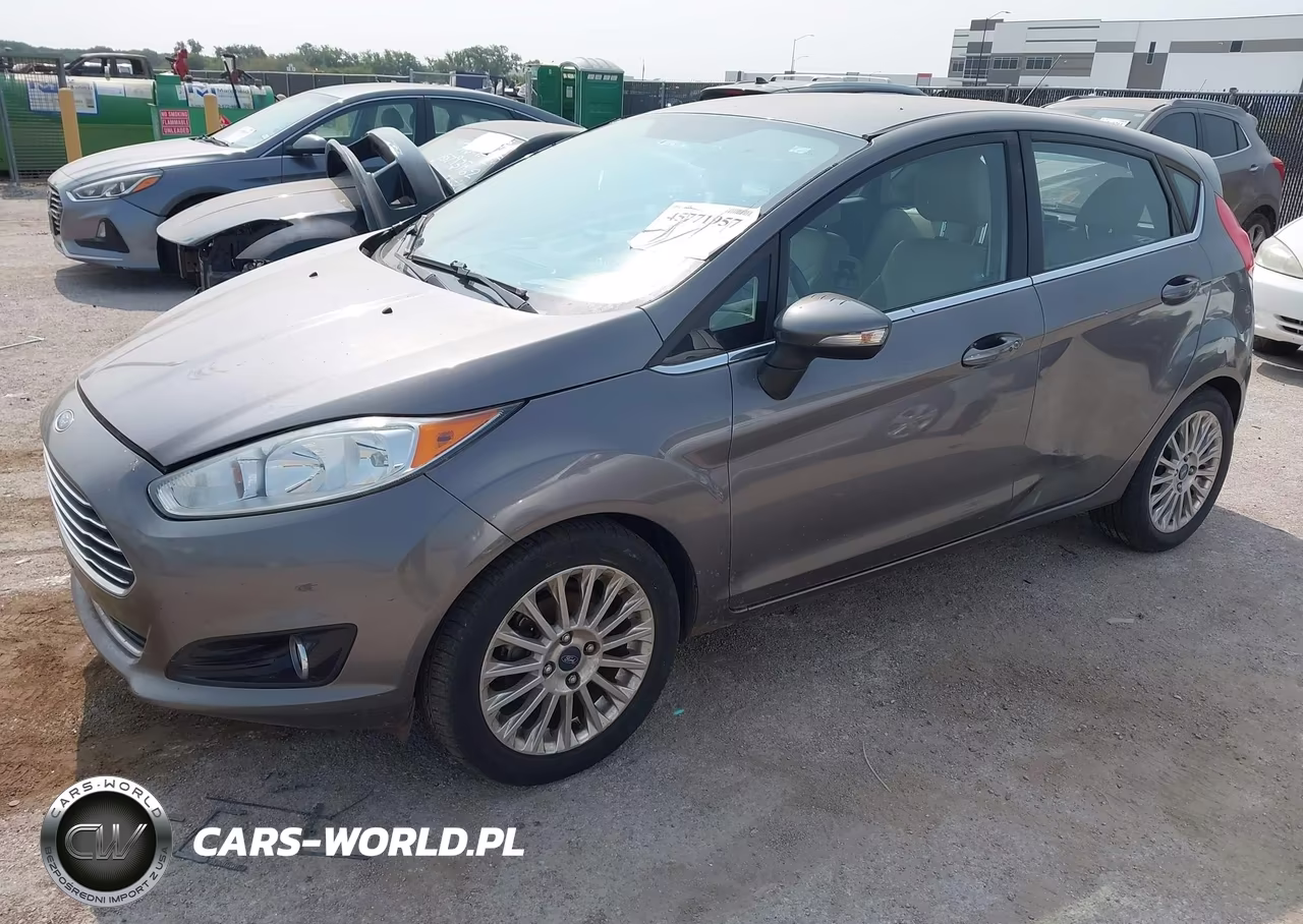 2014 Ford Fiesta Titanium VIN:3FADP4FJ3EM176961 - 2
