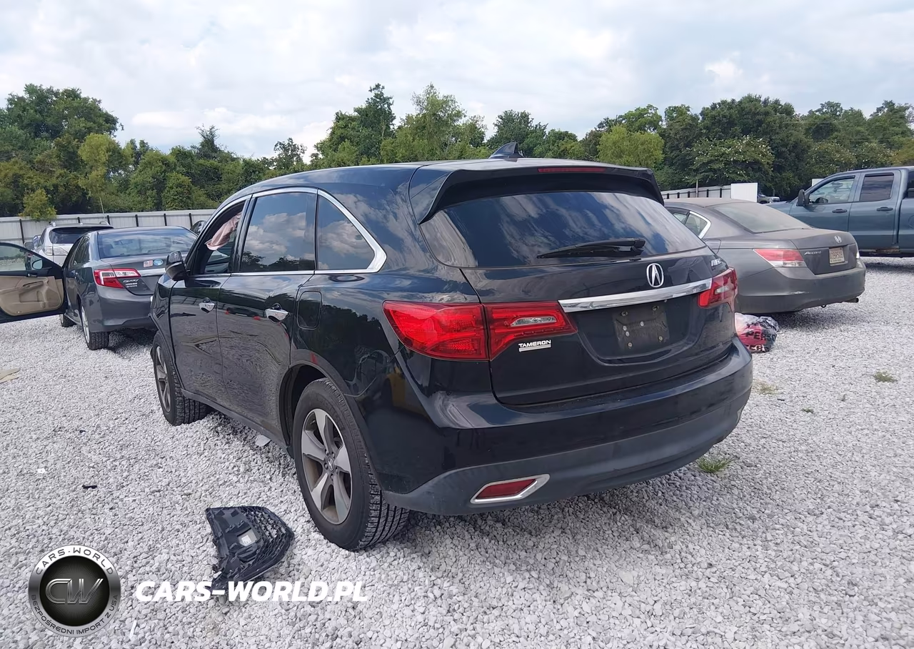 2014 Acura Mdx VIN:5FRYD3H27EB001331 - 3