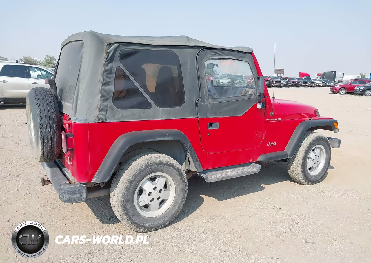 1998 Jeep Wrangler Se VIN:1J4FY29P7WP786291 - 4