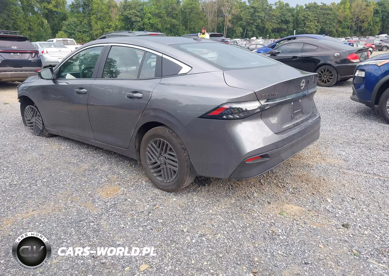 2026 Nissan Sentra Sv VIN:3N1AB9CV7TY285335 - 3