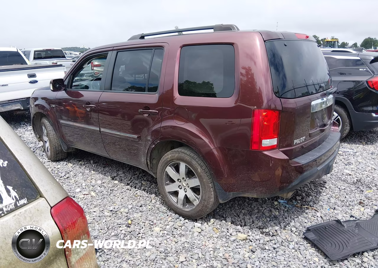 2012 Honda Pilot Touring VIN:5FNYF4H90CB065514 - 3