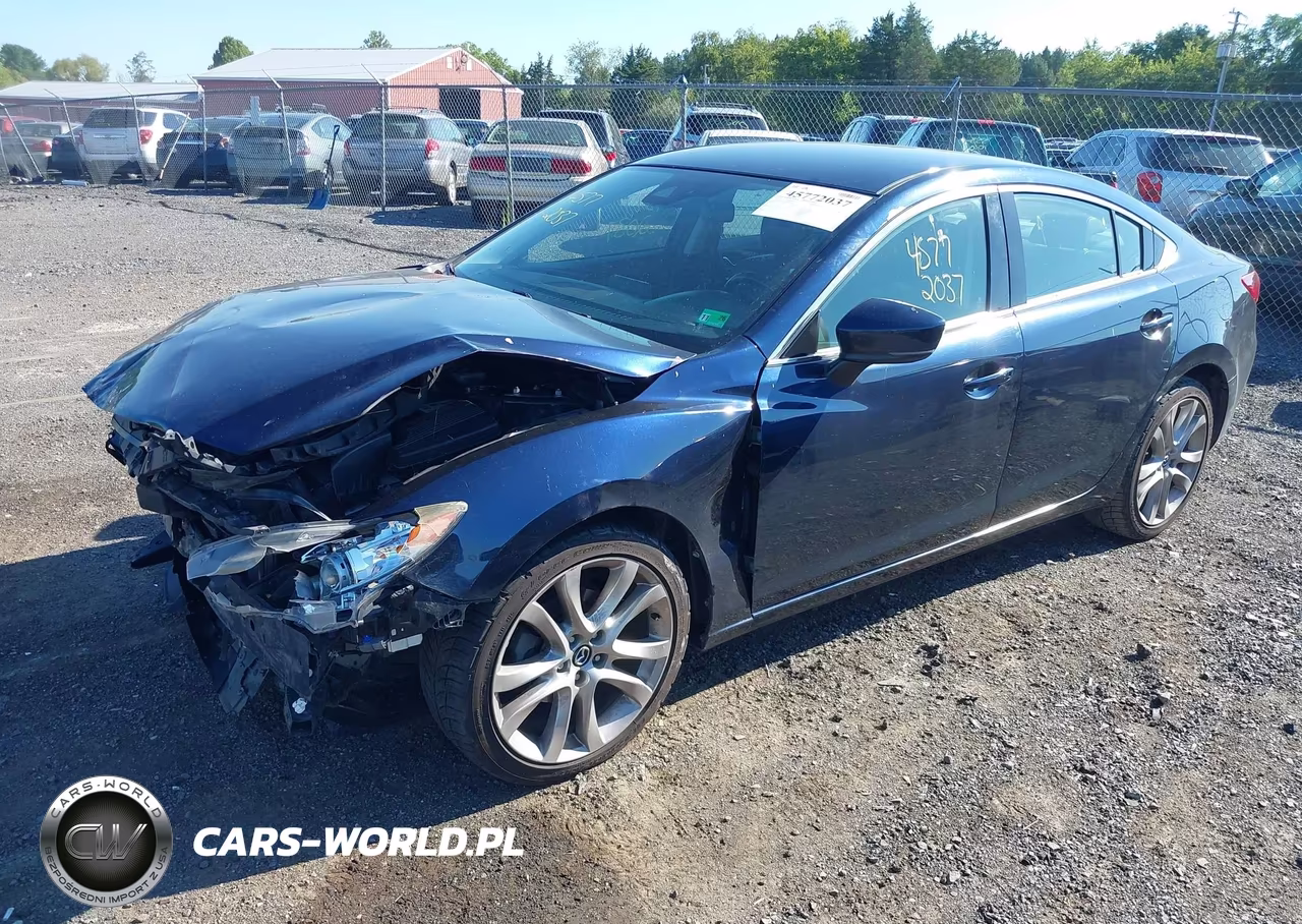 2017 Mazda Mazda6 Touring VIN:JM1GL1V58H1155496 - 2
