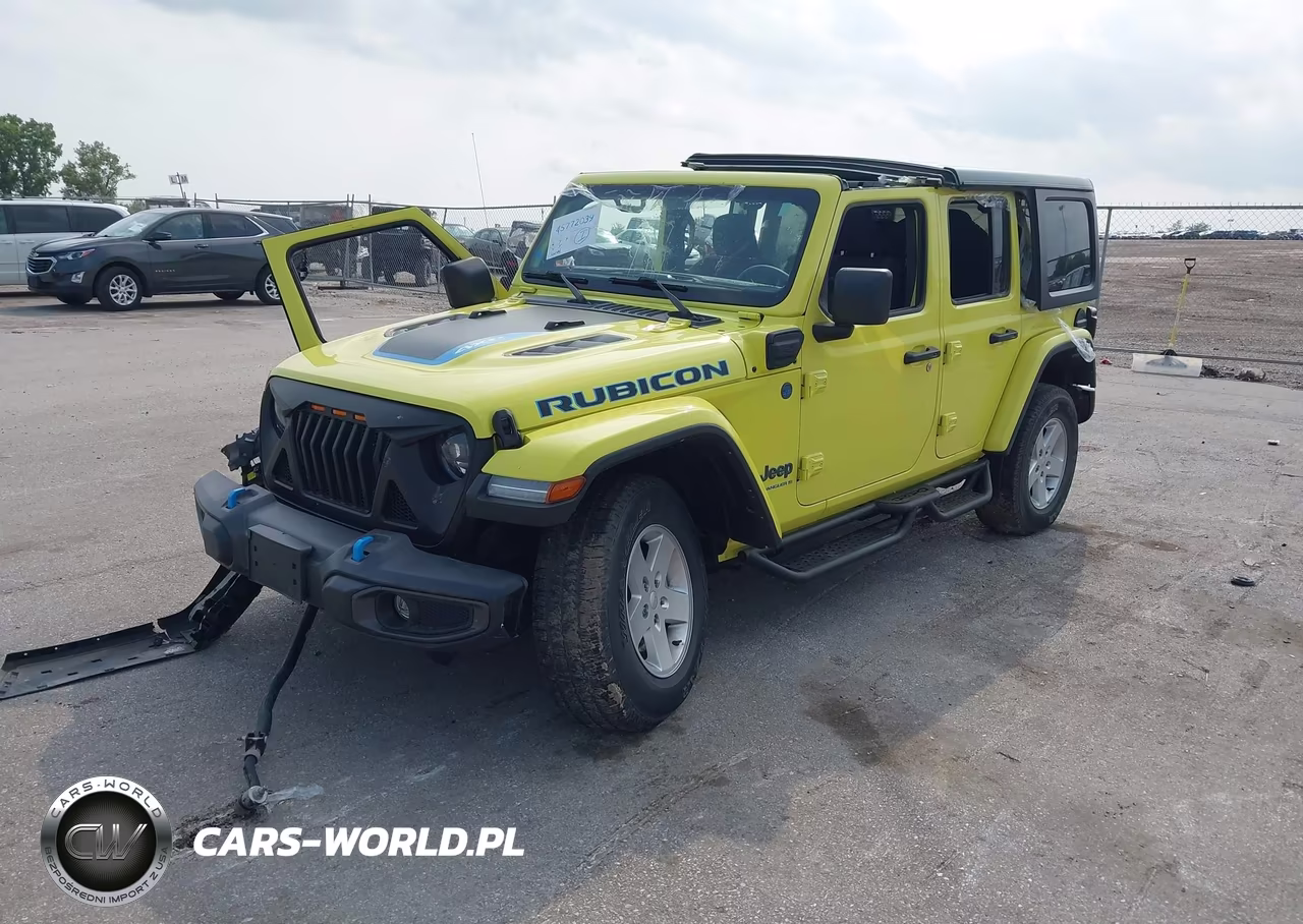 2023 Jeep Wrangler 4Xe Rubicon 4X4 VIN:1C4JJXR66PW663761 - 2