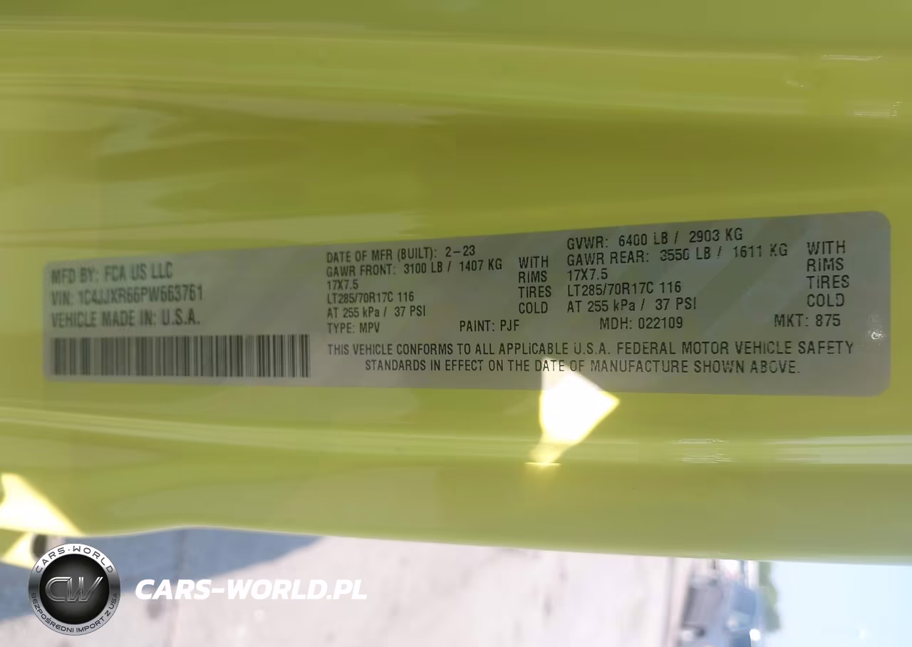 2023 Jeep Wrangler 4Xe Rubicon 4X4 VIN:1C4JJXR66PW663761 - 9