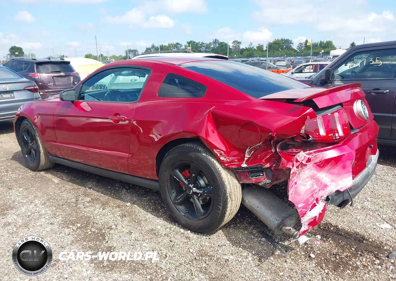 2011 Ford Mustang V6 VIN:1ZVBP8AM0B5128519 - 3