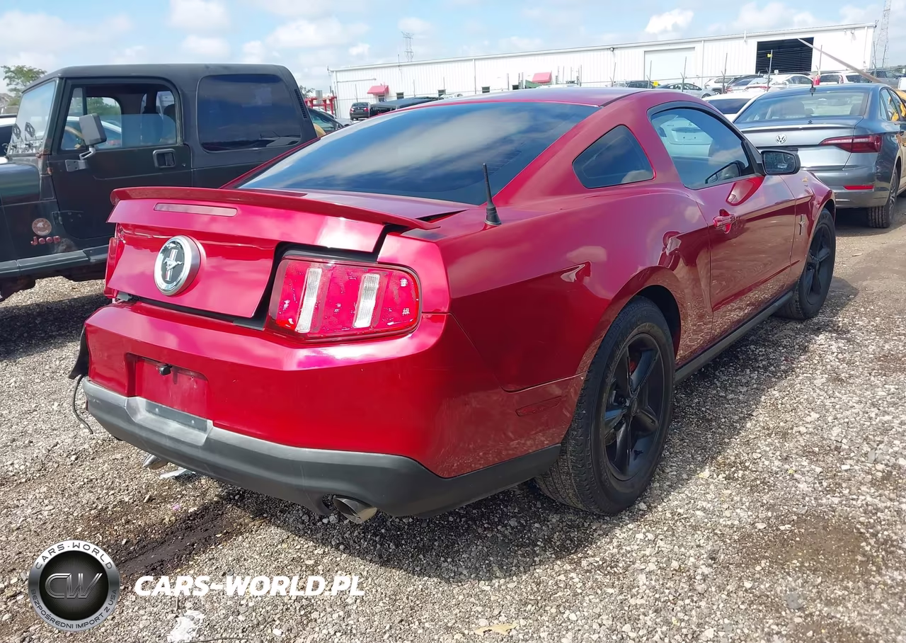 2011 Ford Mustang V6 VIN:1ZVBP8AM0B5128519 - 4