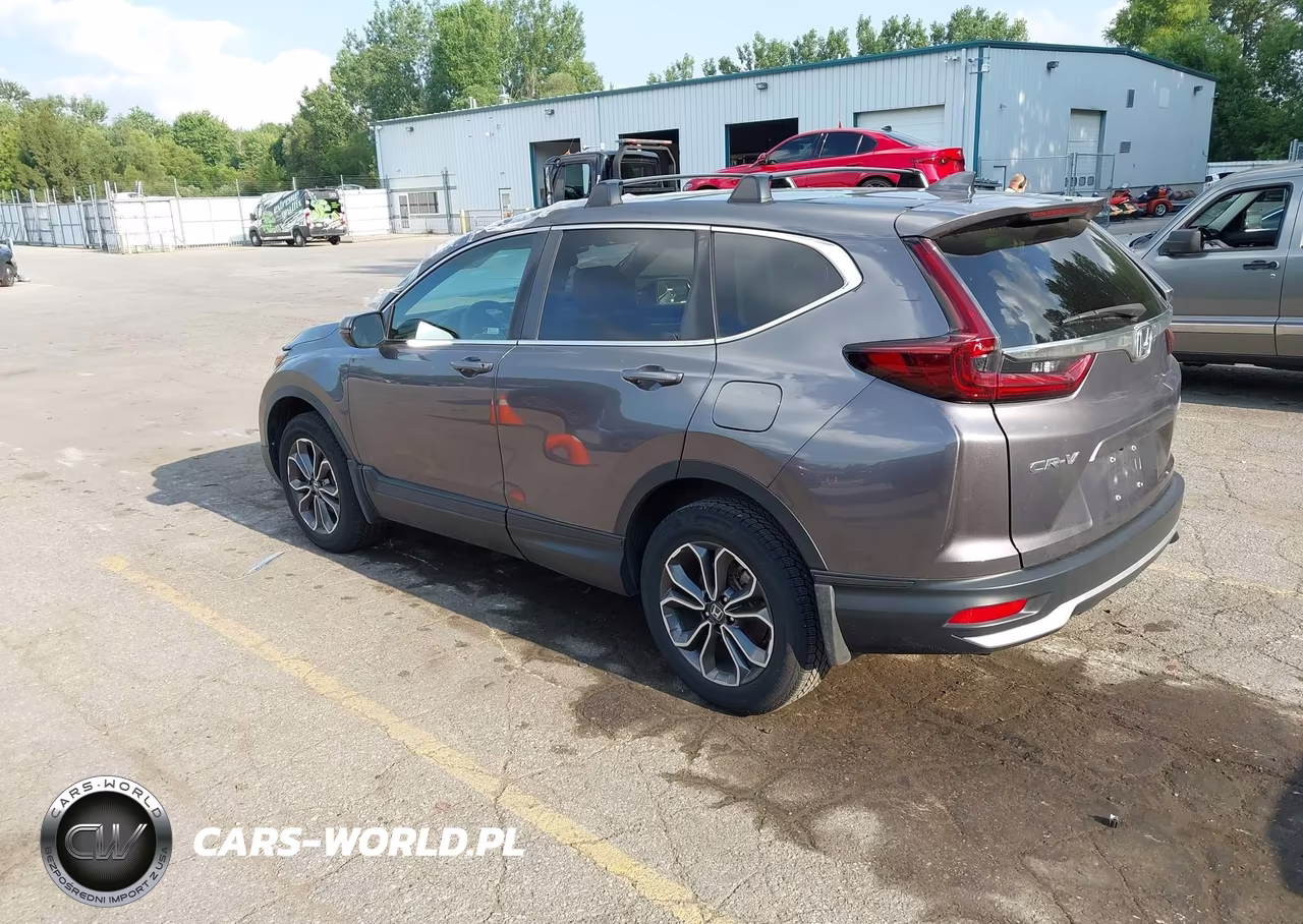 2021 Honda Cr-V Awd Ex VIN:2HKRW2H51MH613447 - 3