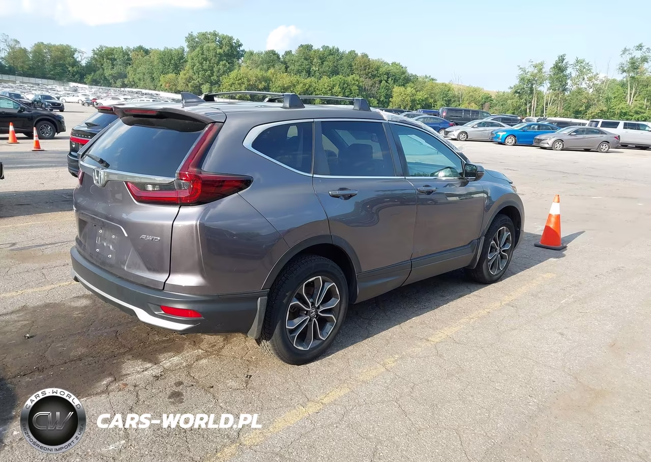 2021 Honda Cr-V Awd Ex VIN:2HKRW2H51MH613447 - 4
