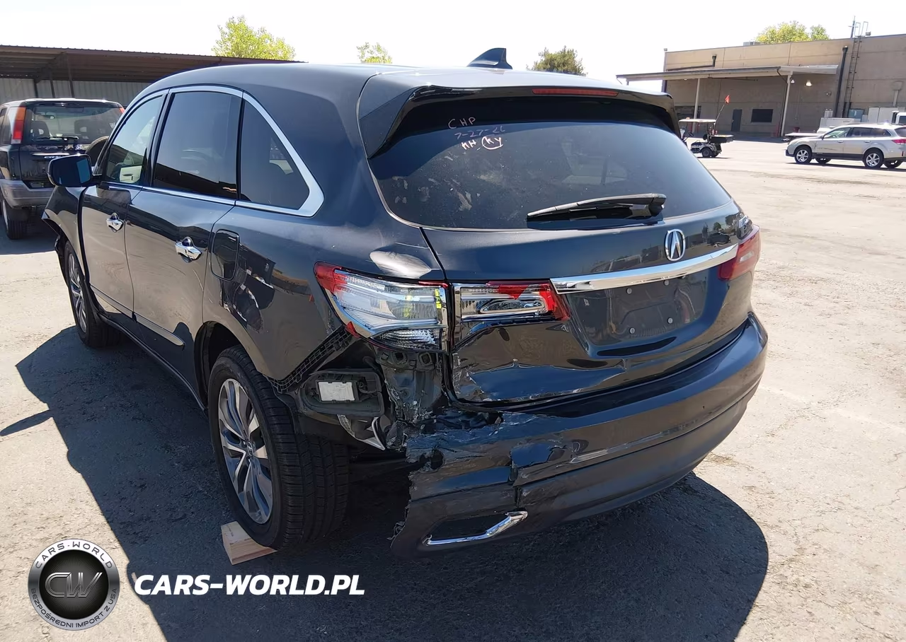 2014 Acura Mdx Technology Package VIN:5FRYD3H46EB014623 - 12