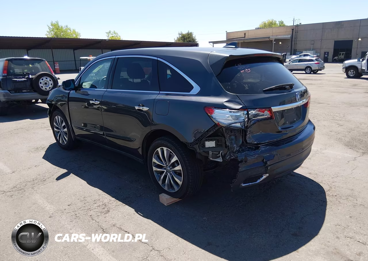 2014 Acura Mdx Technology Package VIN:5FRYD3H46EB014623 - 3
