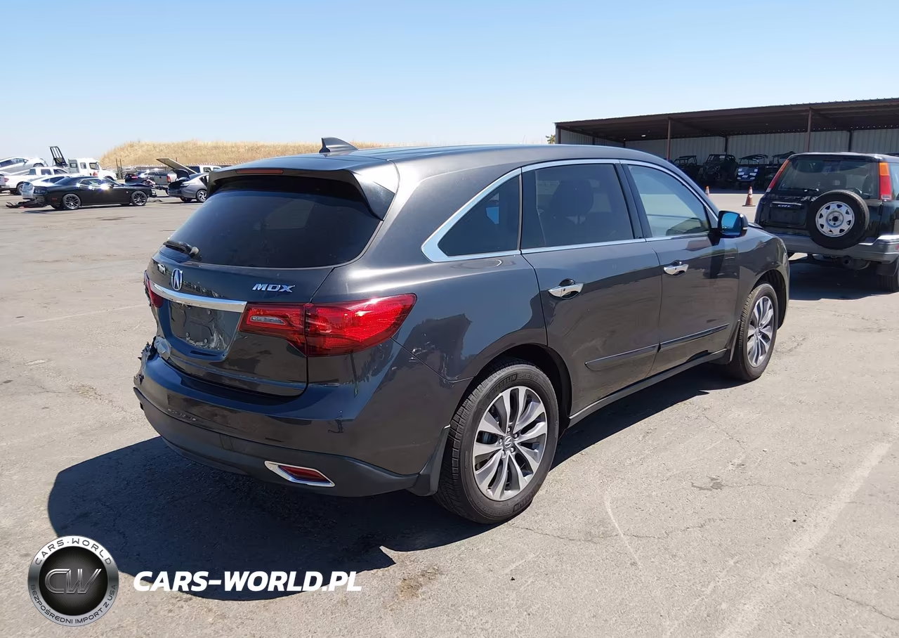 2014 Acura Mdx Technology Package VIN:5FRYD3H46EB014623 - 4