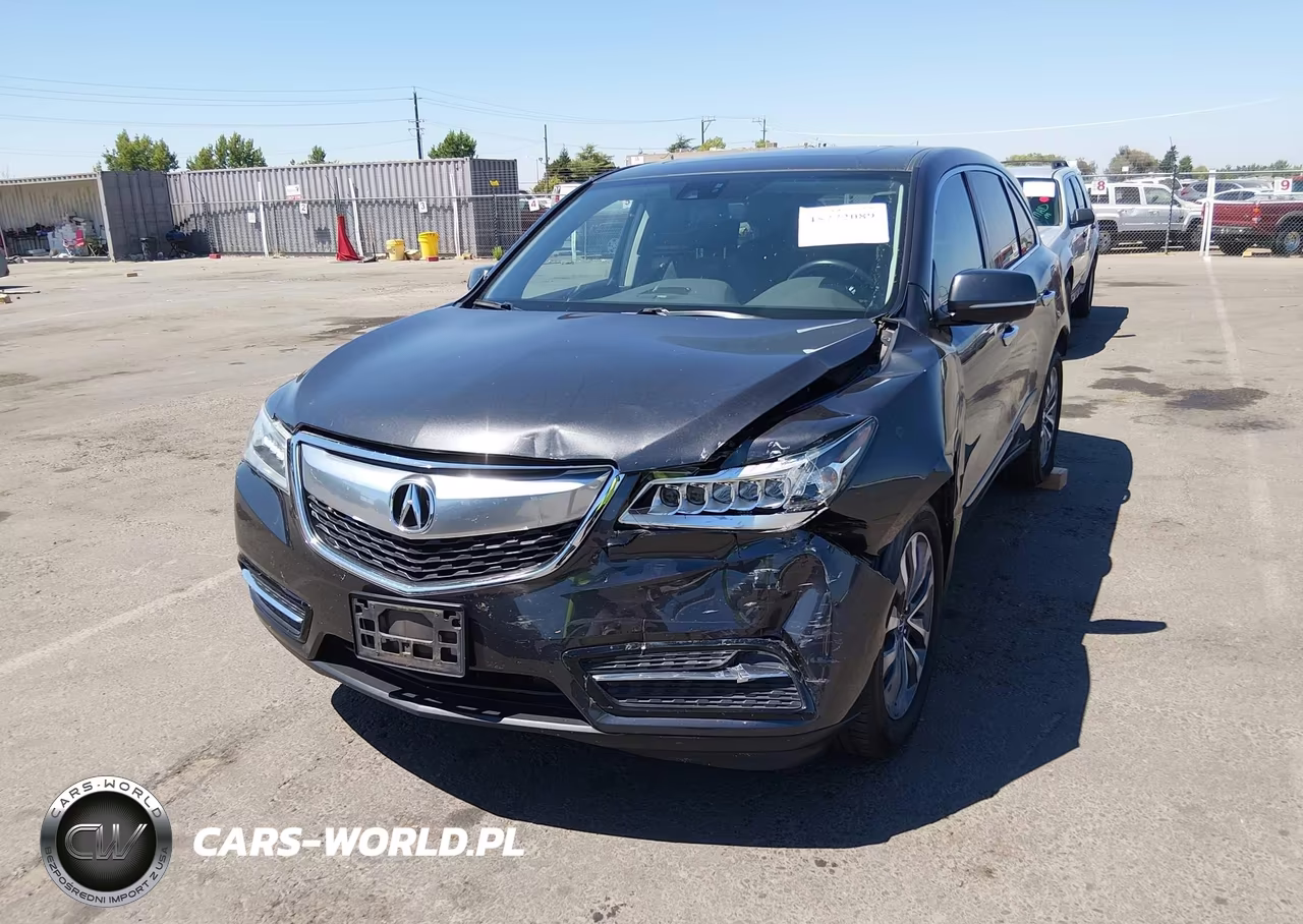 2014 Acura Mdx Technology Package VIN:5FRYD3H46EB014623 - 6
