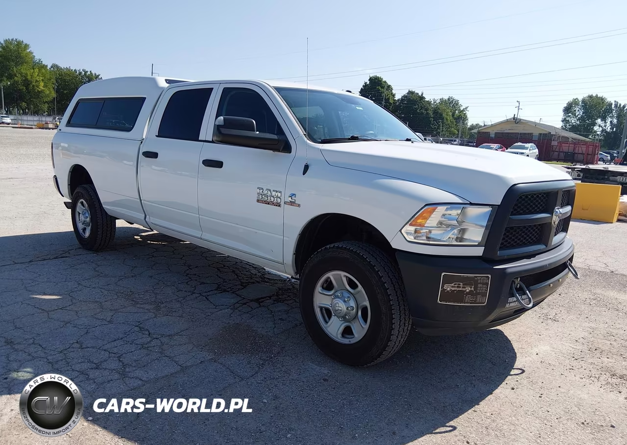 2017 Ram 3500 Tradesman 4X4 8' Box