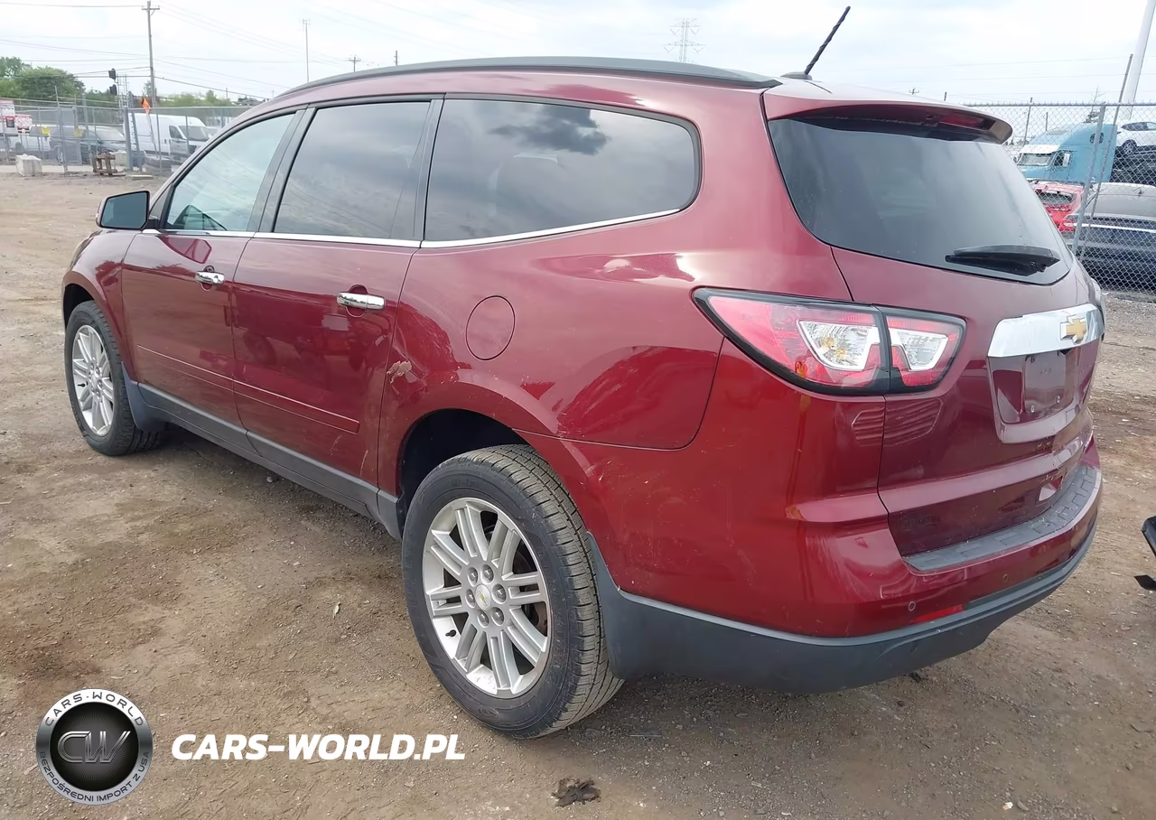 2015 Chevrolet Traverse Lt VIN:1GNKRGKD7FJ361534 - 3
