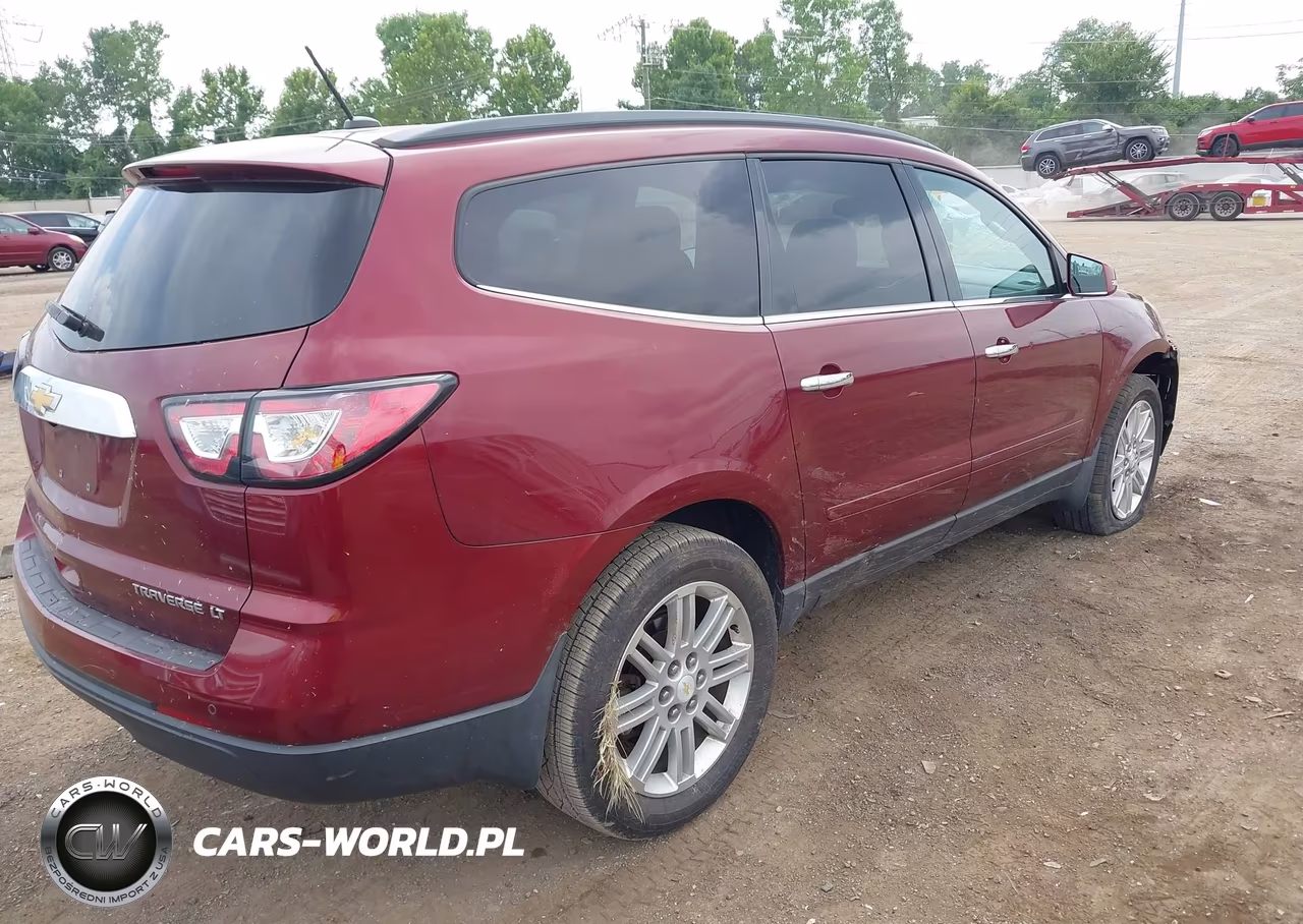 2015 Chevrolet Traverse Lt VIN:1GNKRGKD7FJ361534 - 4