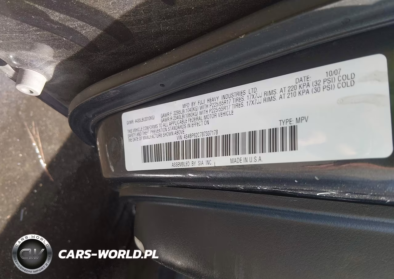 2008 Subaru Outback 2.5I Limited-2.5I Limited L.l. Bean Edition VIN:4S4BP62C787337178 - 9