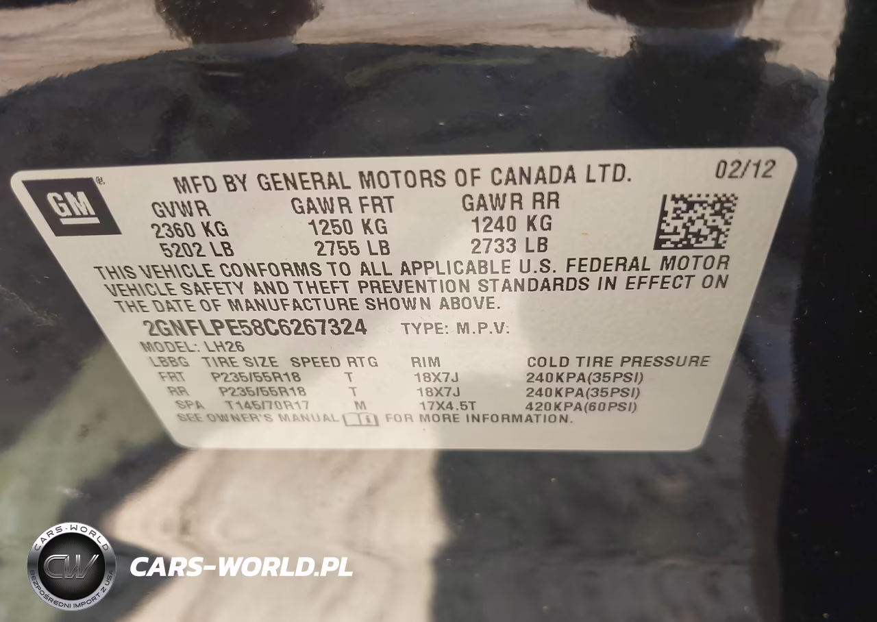 2012 Chevrolet Equinox Lt W-2Lt VIN:2GNFLPE58C6267324 - 9