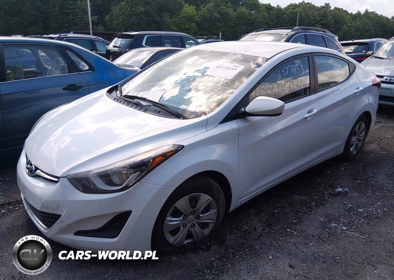 2016 Hyundai Elantra Se VIN:5NPDH4AE4GH765818 - 2