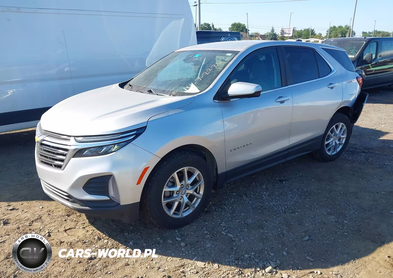 2022 Chevrolet Equinox Fwd Lt VIN:3GNAXKEV2NS102102 - 2