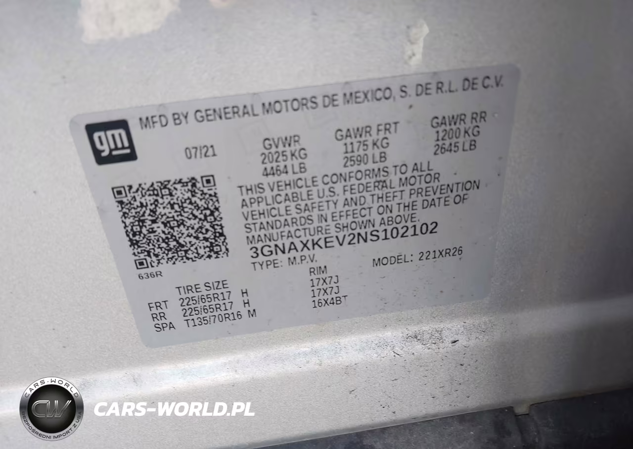 2022 Chevrolet Equinox Fwd Lt VIN:3GNAXKEV2NS102102 - 9
