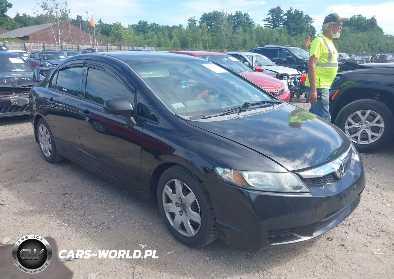 2010 Honda Civic Lx VIN:19XFA1F54AE035309 - 1