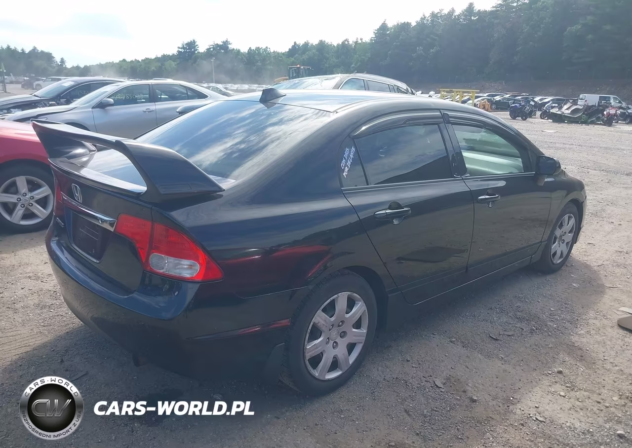 2010 Honda Civic Lx VIN:19XFA1F54AE035309 - 4