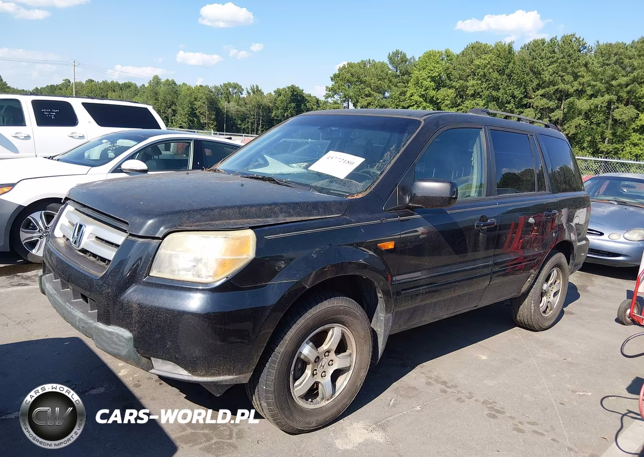 2006 Honda Pilot Ex VIN:5FNYF18506B027250 - 2
