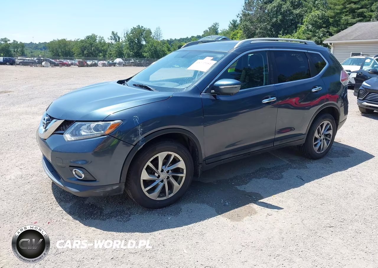 2014 Nissan Rogue Sl VIN:5N1AT2MV2EC835340 - 2