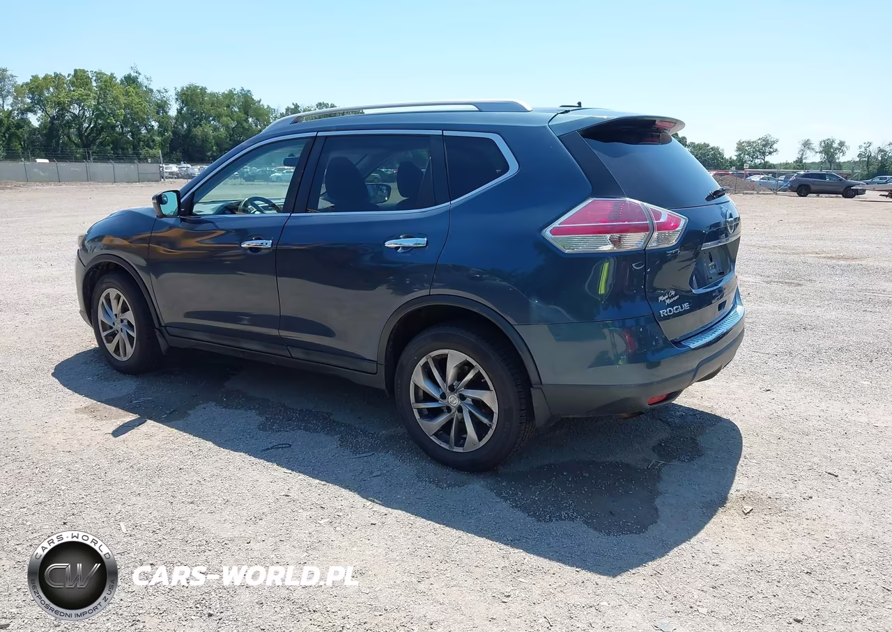 2014 Nissan Rogue Sl VIN:5N1AT2MV2EC835340 - 3
