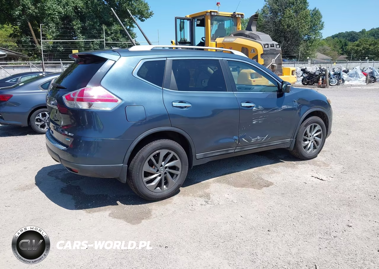 2014 Nissan Rogue Sl VIN:5N1AT2MV2EC835340 - 4