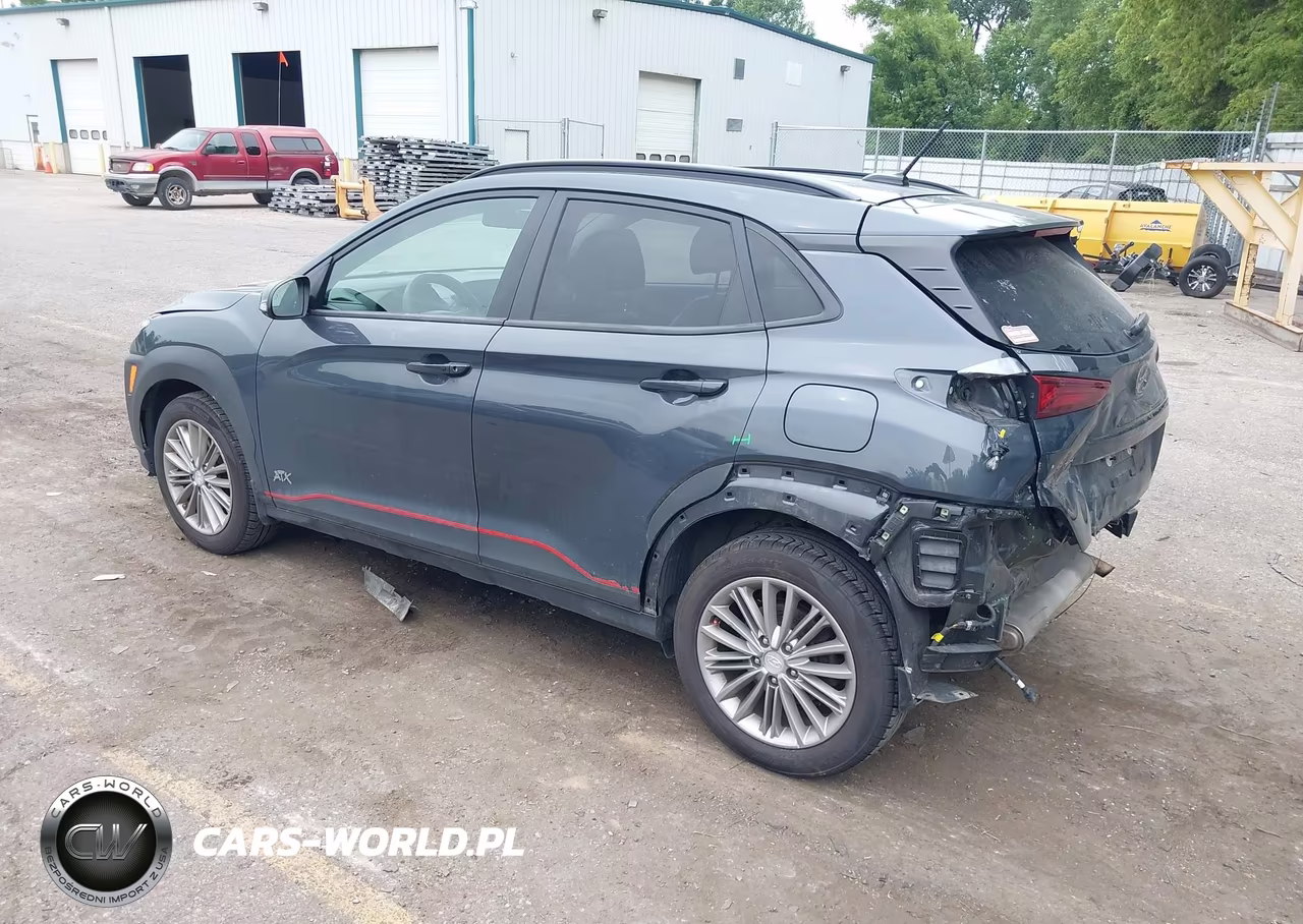 2018 Hyundai Kona Sel VIN:KM8K2CAA1JU169302 - 3