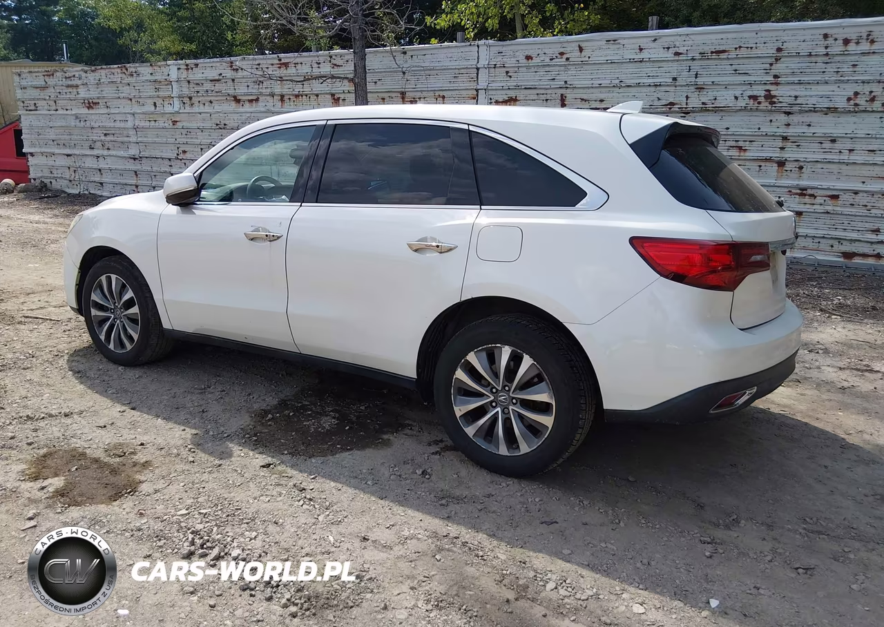 2014 Acura Mdx Technology Package VIN:5FRYD4H40EB033478 - 3