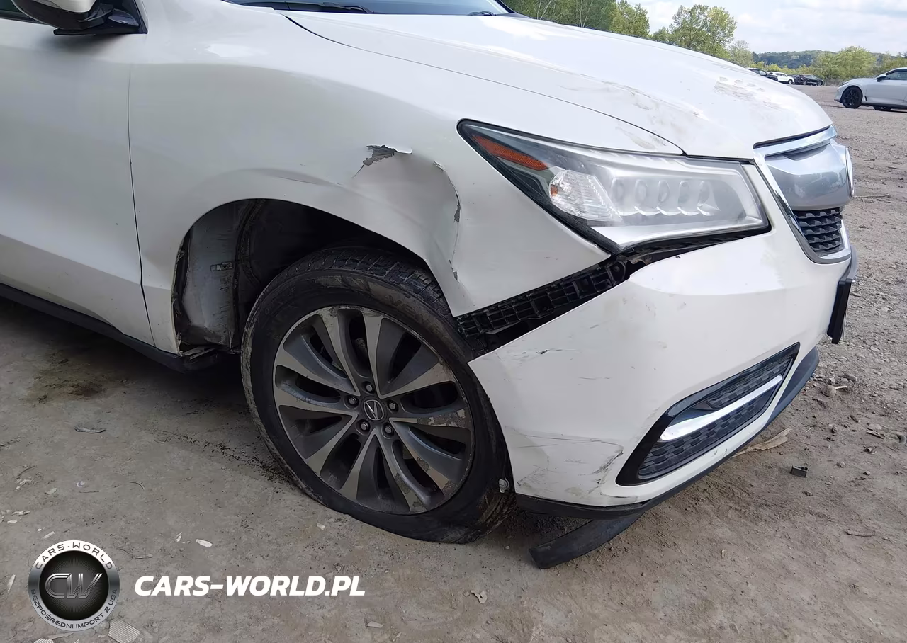 2014 Acura Mdx Technology Package VIN:5FRYD4H40EB033478 - 6